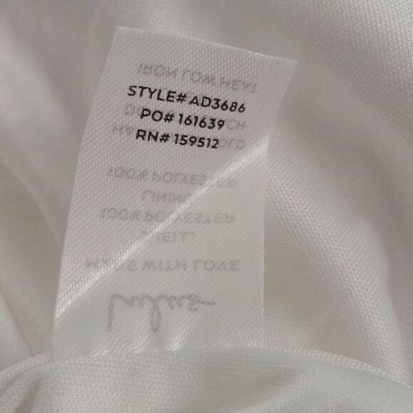 Lulus white crossover tie back sleeveless dress Sz XL NWT - Picture 10 of 11